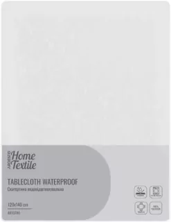 Скатертина ARDESTO Waterproof Jacquard 120х140см, 100% поліестер, білий