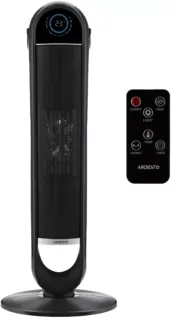 Тепловентилятор ARDESTO FHC-2000ECGR 20м2, 200Вт, эл. упр-ние, керам нагрев. элемент, ПДУ серый