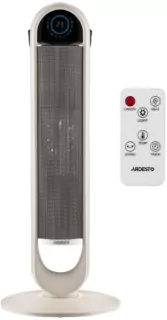 Тепловентилятор ARDESTO FHC-2000ECWH 20м2, 200Вт, эл. упр-ние, керам нагрев. элемент, ПДУ белый